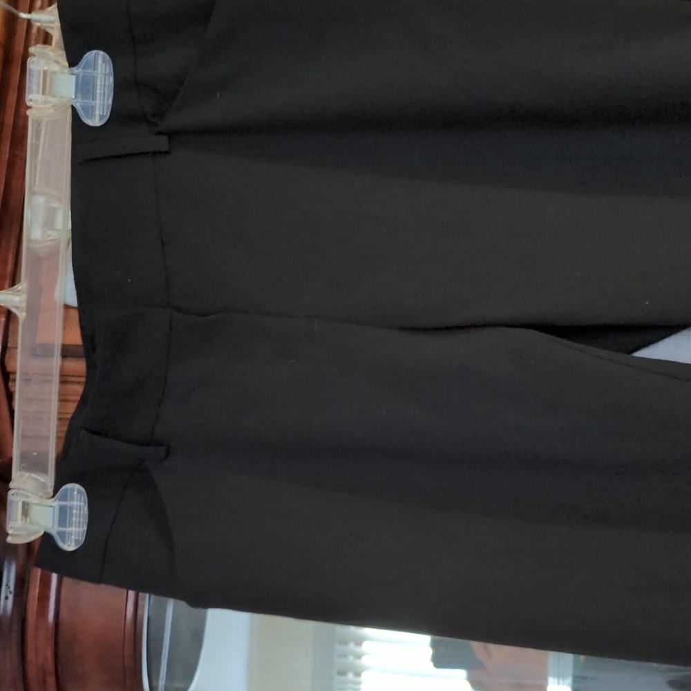 Express Editor Stylish Black, Gray, and Tan Trousers Set Size 6 - Picture 2 of 9
